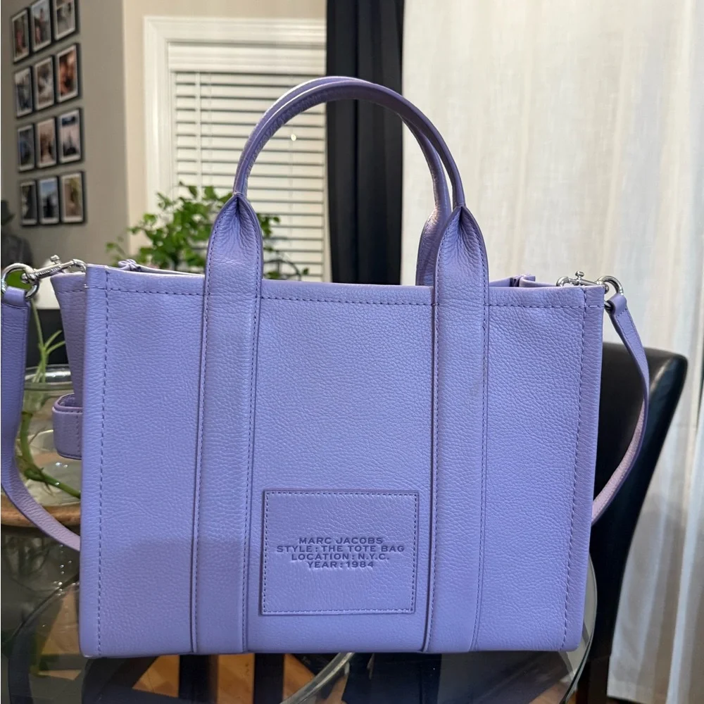 Marc Jacobs Purple Tote Bag - Picture 2 of 5